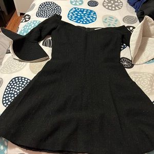 La Boutique mini black dress
